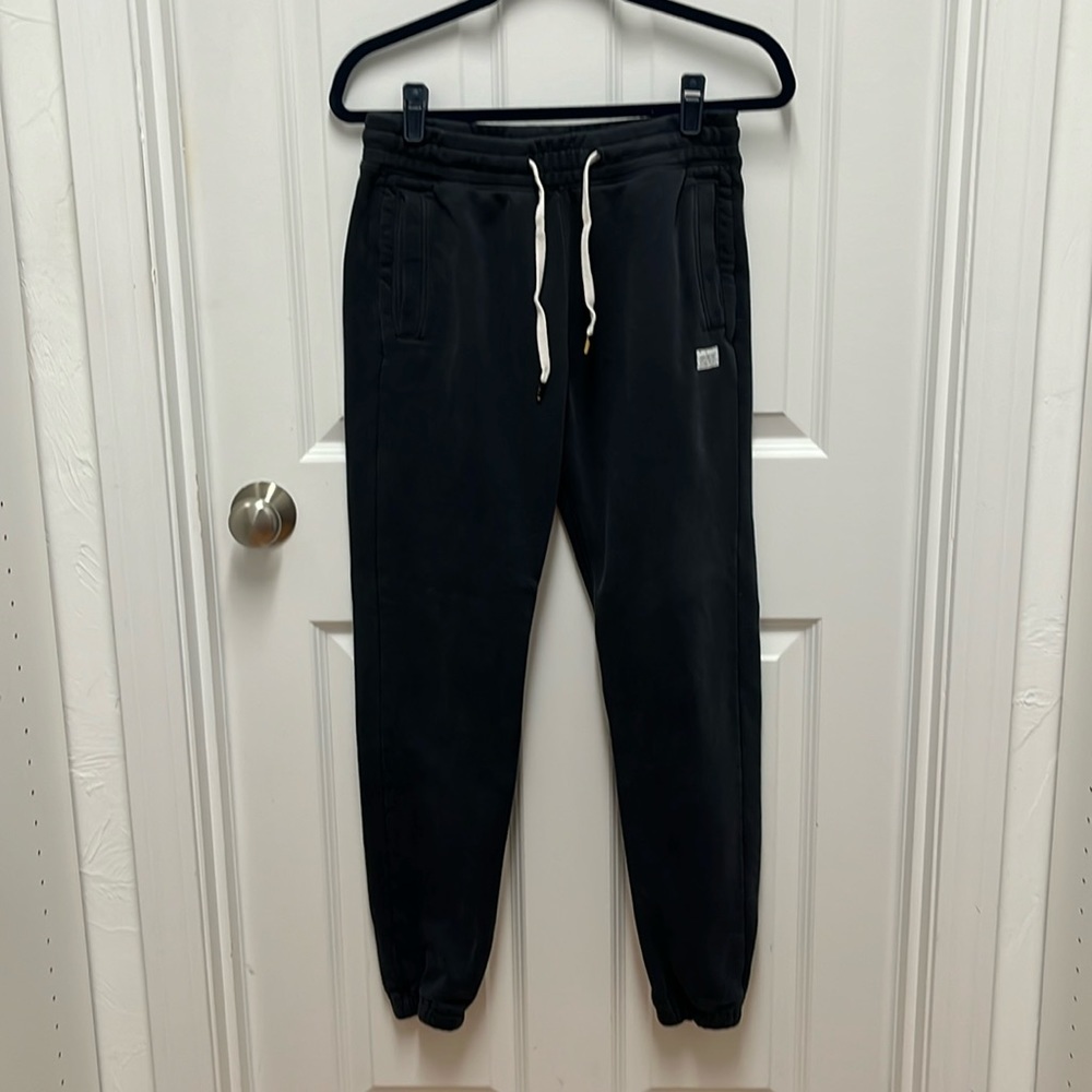 Hollister Stacked‎ Fit Black Joggers - Men’s Extra Small